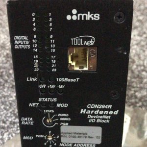 MKS CDN294R AMAT 0190-48179 Hardened DeviceNet I/O Block