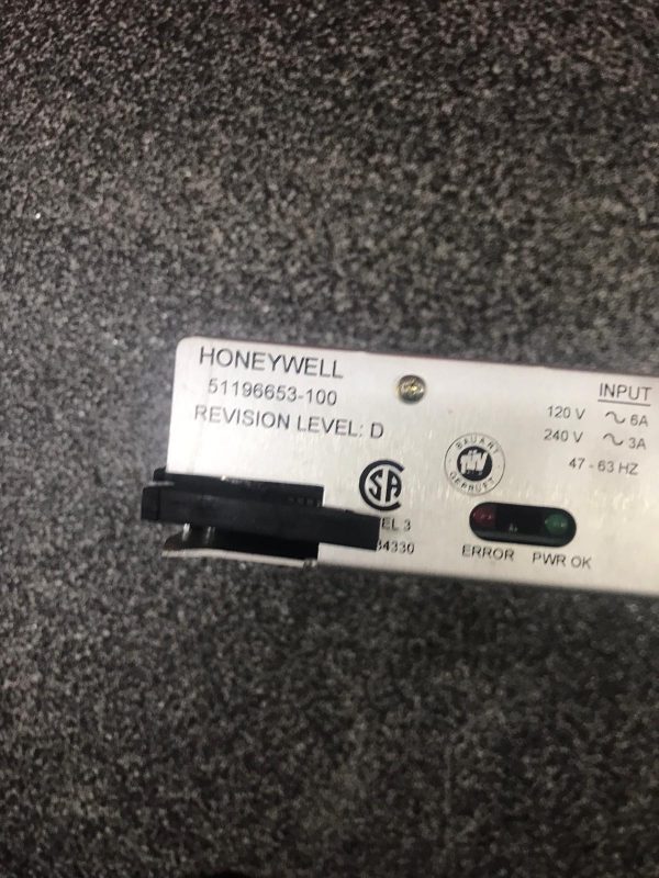 Honeywell Five Slot Power Supply 51196653-100 - Image 3