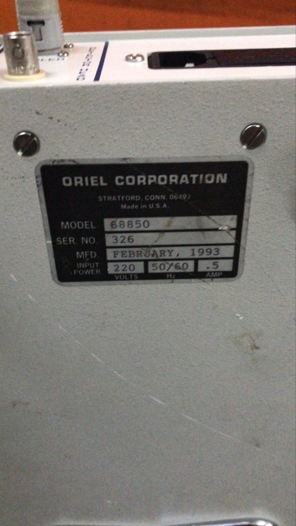 Oriel 68850 PhotoFeedback Light Intensity Controller - Image 3