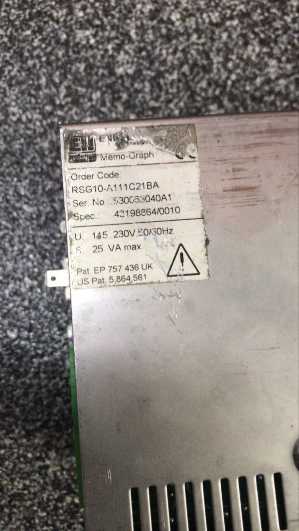 Endress + Hauser RSG10-A111C21BA Memo-Graph Chart Recorder - Image 3