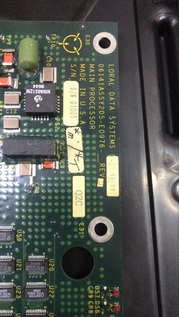 LORAL Data Systems 06141 Main Processor Board 205-E0976 - Image 2