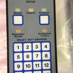 RACAL MARINE CONTROLS 77252 AE ENGINE ROOM UNIT