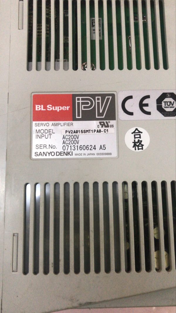 SANYO DENKI SERVO AMPL BL SUPER PV PV2A015SMT1PA0-C1 - Image 2