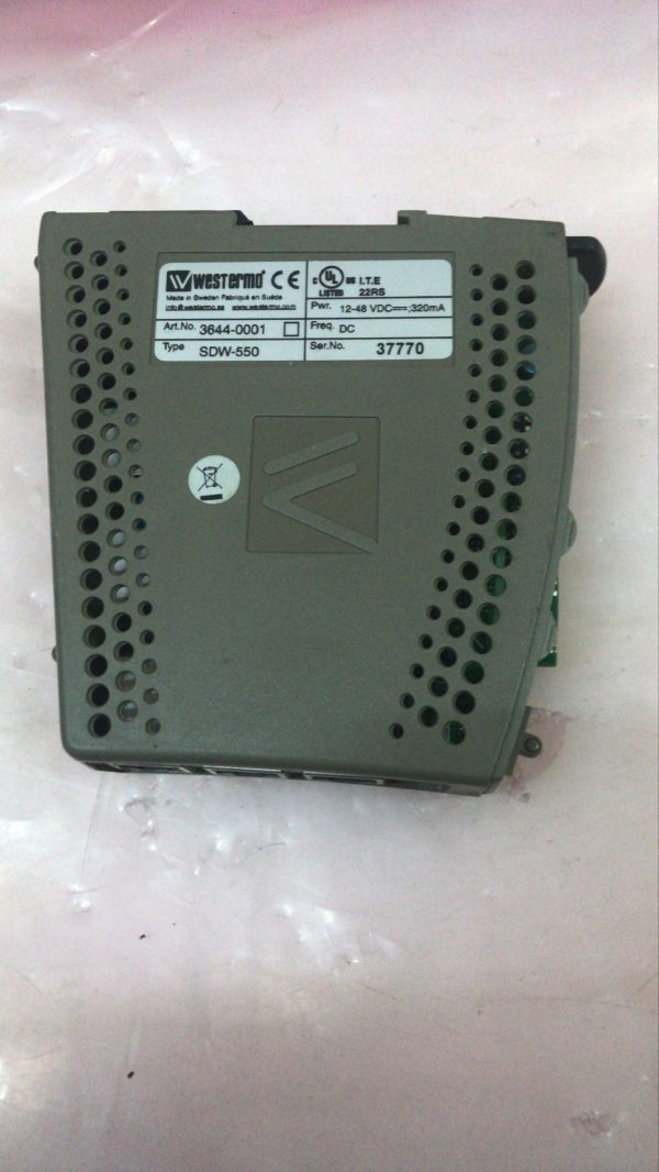 WESTERMO SDW-550 SERIES 5-PORT ETHERNET SWITCH 3644-0001 - Image 2