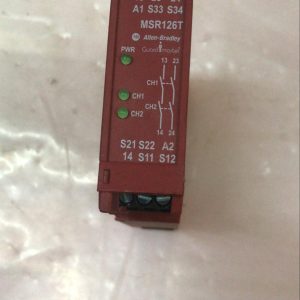 Allen Bradley 440R-N23115 Guardmaster Safety Relay MSR126T