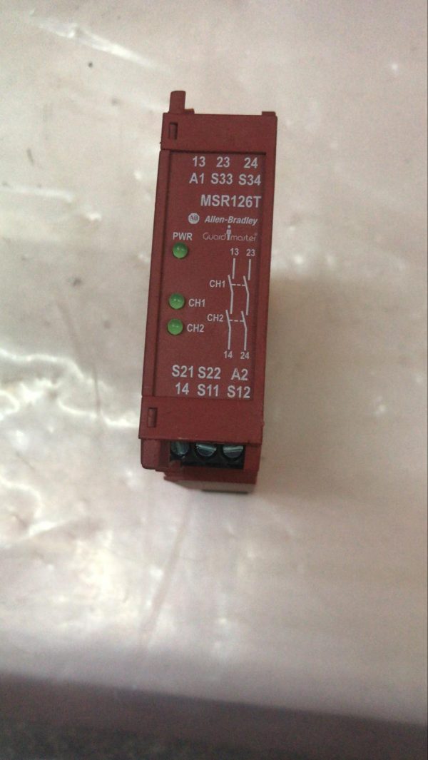 Allen Bradley 440R-N23115 Guardmaster Safety Relay MSR126T