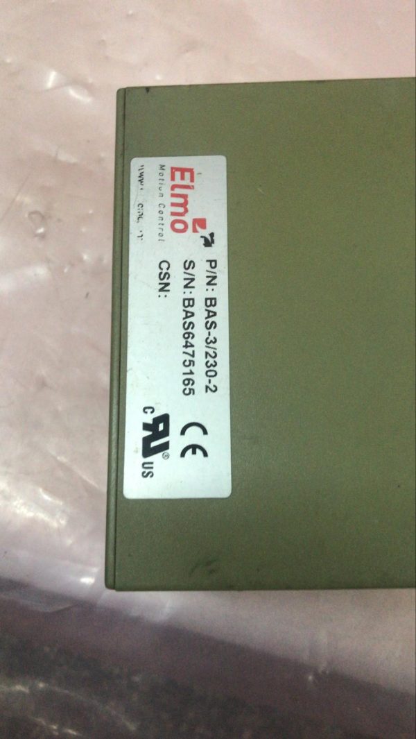 Elmo Motion Control BAS-3/230-2 Servo Drive Controller - Image 2