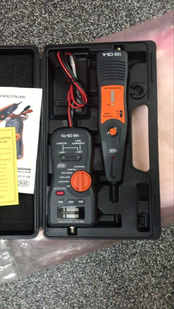 SEW STANDARD ALL IN ONE MULTIPURPOSE CABLE TESTER AND CABLE TRACER 165 CB