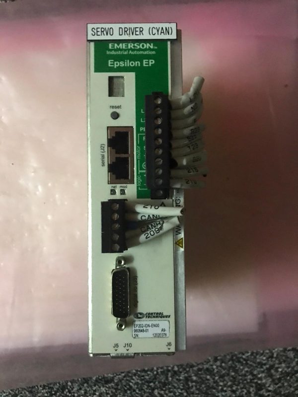 Emerson Control Techniques EP202 Epsilon EP Servo Amplifier Drive