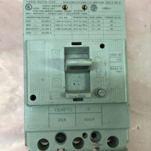 ROCKWELL AUTOMATION 3P CIRCUIT BREAKER 140G-G2C3-C20