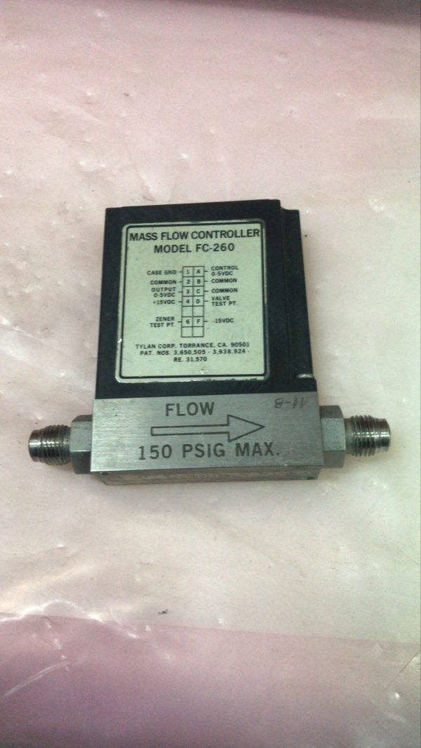 Tylan FC-260V Mass Flow Controller N2 6SLPM