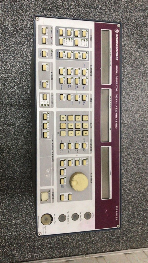 Rohde & Schwarz SMHU Signal Generator 100 KHz to 4320MHz 835.8011.52