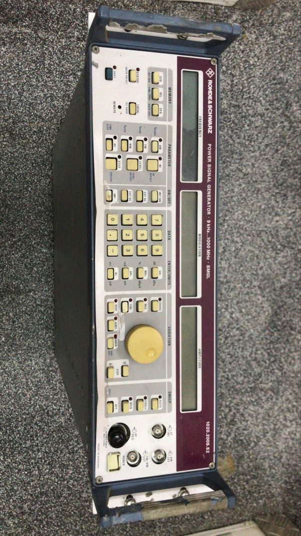 Rohde & Schwarz SMGL  Power Signal Generator 9 kHz to 1000 MHz 1020.2005.52