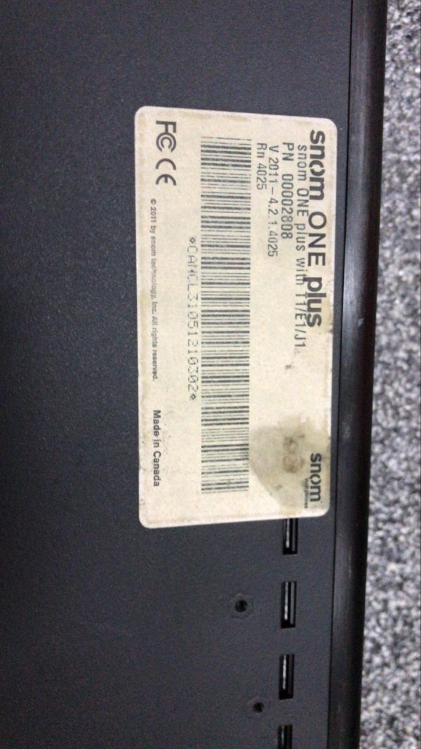 snom ONE plus PBX 00002808 with T1/E1/J1 - Image 2