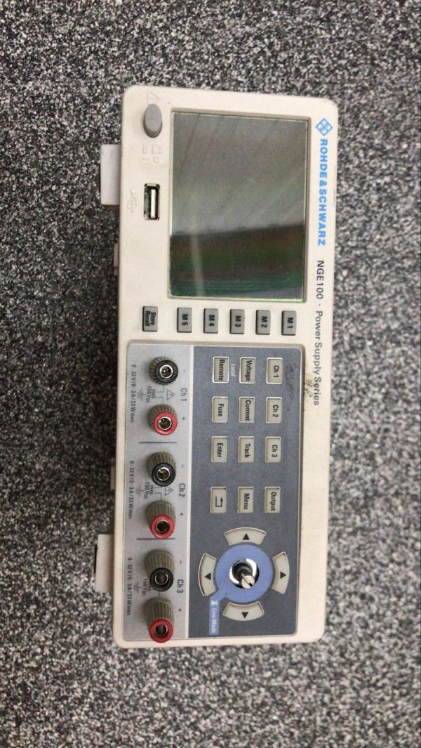 Rohde and Schwarz NGE100 - Three Channel DC Power Supply