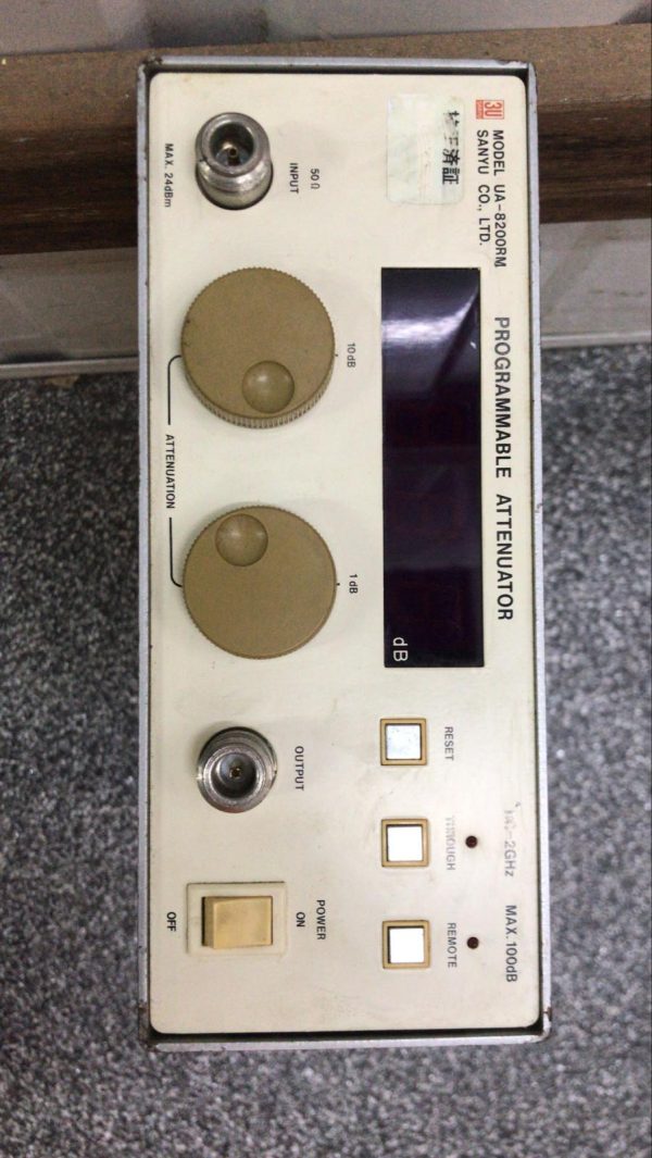 Sanyu Programmable Attenuator UA-8200RM