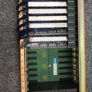 ALLEN BRADLEY 16 SLOT I/O CHASSiS 1771-A4B PART NO. 96814806 B01 SERIES B