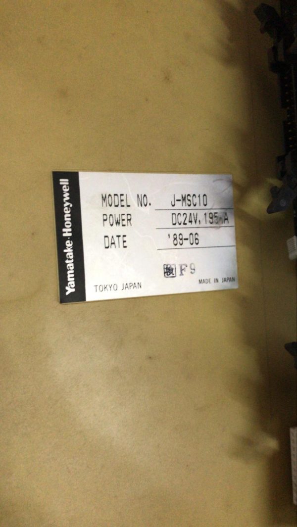 Yamatake-Honeywell J-MSC10 Output Circuit Control Module DC24V - Image 2