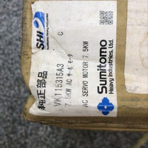 Sumitomo AC Servo Motor 7.5KW VK115315A3